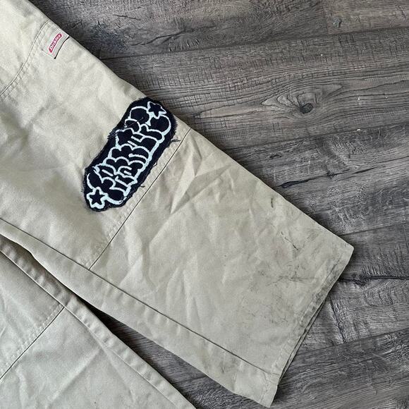 Frantic Graffiti Ski Skate Baggy Patch Dickies Pant - Picture 5 of 8